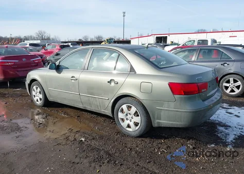 2009 Hyundai Sonata Gls from USA, damaged, VIN 5NPET46C79H414186